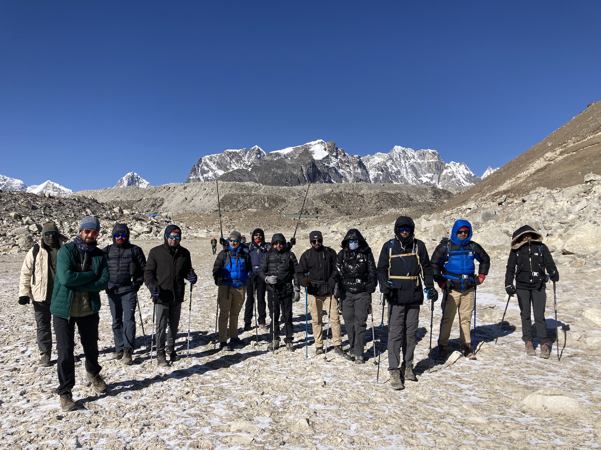 Trekking in Nepal with group