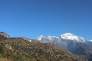 Mount Dhaulagiri from Maire
