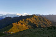 Pangsang Pass View Ruby valley trek